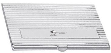 Silver Plated Brass Card Case