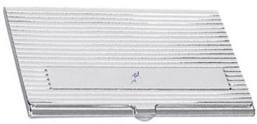Silver Plated Brass Card Case
