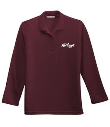 Port Authority® Ladies Silk Touch™ Long Sleeve Polo