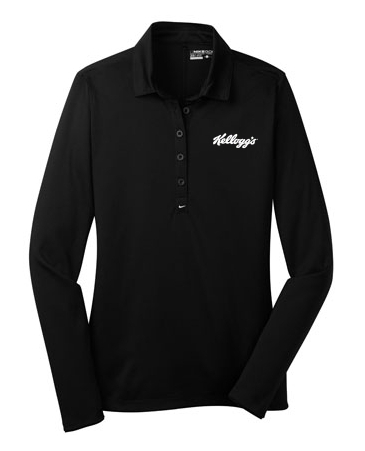 Nike Ladies Long Sleeve Dri-FIT Stretch Tech Polo