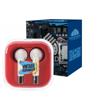 Melody True Wirelness Earbuds & Charging Base With Custom Box