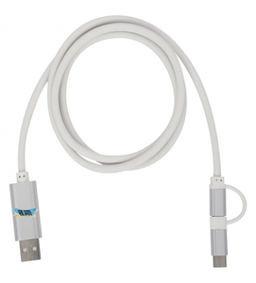 3-in-1 3 Ft. Disco Tech Light Up Charing Cable