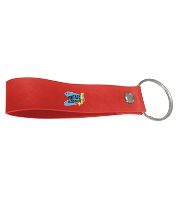 Leatherette Key Ring