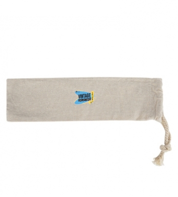 Stainless Straw Kit With Cotton Pouch