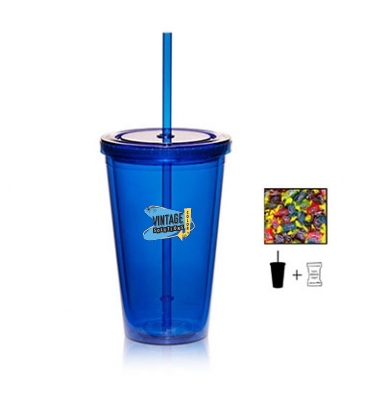 16 oz. Double Wall Tumbler With Candy_Jolly Ranchers