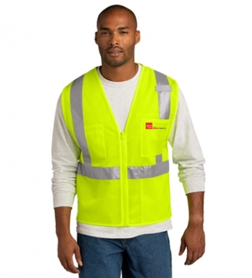 CornerStone® ANSI 107 Class 2 Mesh Zippered Vest
