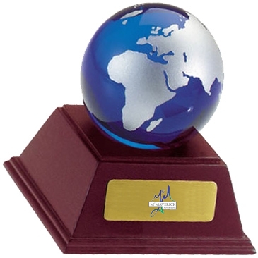 Glass Globe Paperweight