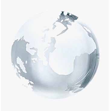 Glass Globe Paperweight