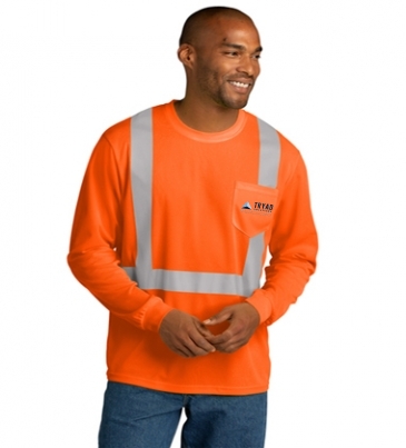 CornerStone® ANSI 107 Class 2 Mesh Long Sleeve Tee