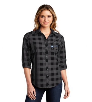 Port Authority® Ladies Everyday Plaid Shirt