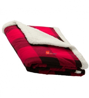 Port Authority ® Flannel Sherpa Blanket
