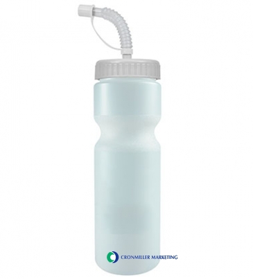 The Journey Bottle - 28 oz Bike Bottle (Straw Lid)