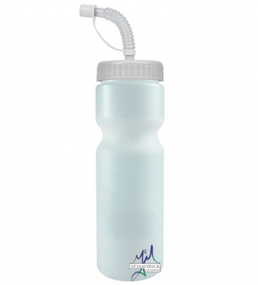 The Journey Bottle - 28 oz Bike Bottle (Straw Lid)