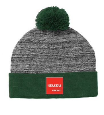 Sport-Tek ® Heather Pom Pom Beanie