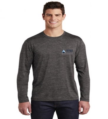 Sport-Tek ® Long Sleeve PosiCharge ® Electric Heather Tee