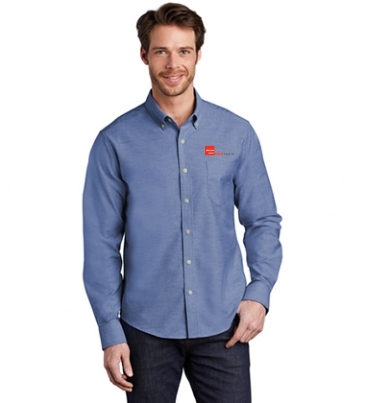 Port Authority ® Untucked Fit SuperPro ™ Oxford Shirt