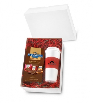 Brazilian Tumbler with Ghirardelli Chocolate Squares