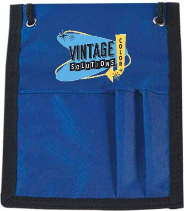 Nylon Neck Wallet Badge Holder_Silk Screen Imprint