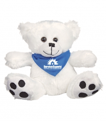 8½" Big Paw Bear_Bandana
