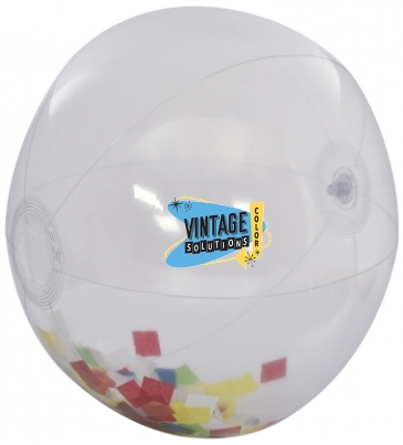 16" Confetti Beach Ball