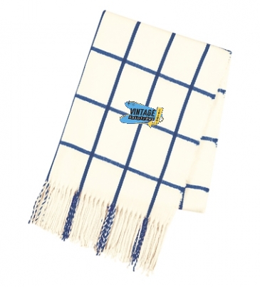 Charleston Fringed Scarf_Leather Patch
