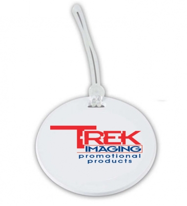 Round Luggage Tag