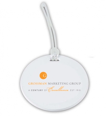 Round Luggage Tag