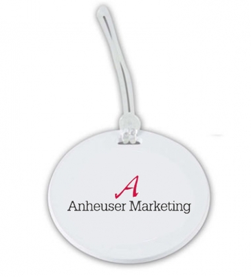 Round Luggage Tag