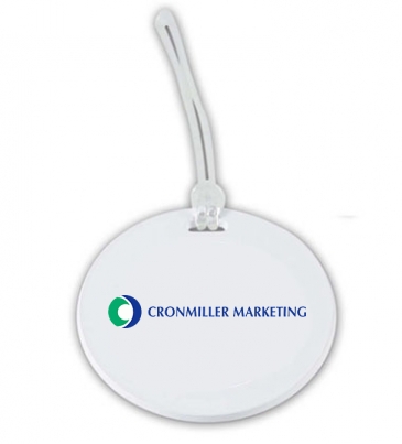 Round Luggage Tag