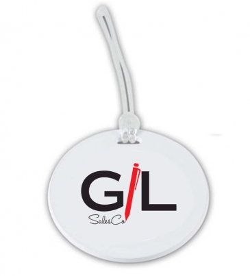 Round Luggage Tag