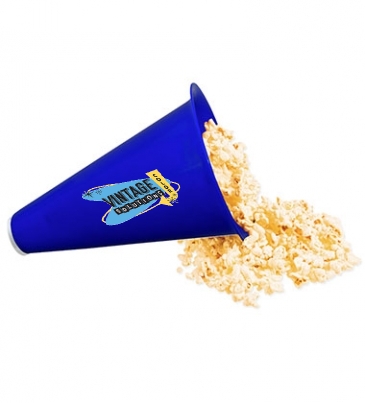 Megaphone with Popcorn Cap