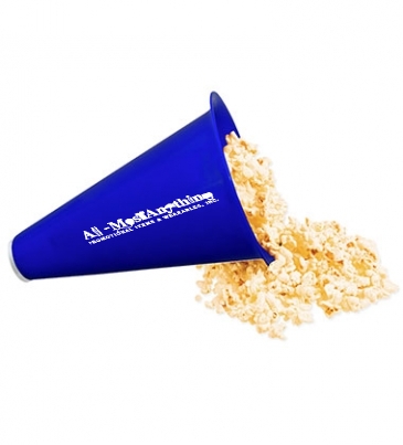 Megaphone with Popcorn Cap