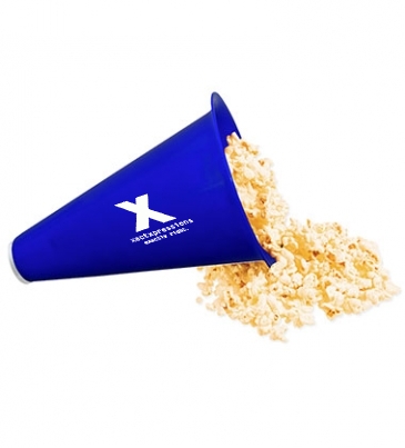 Megaphone with Popcorn Cap