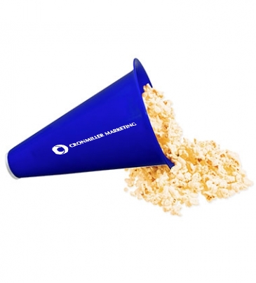 Megaphone with Popcorn Cap