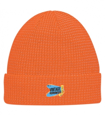 Go & Glow Reflective Beanie With Cuff_Embroidered