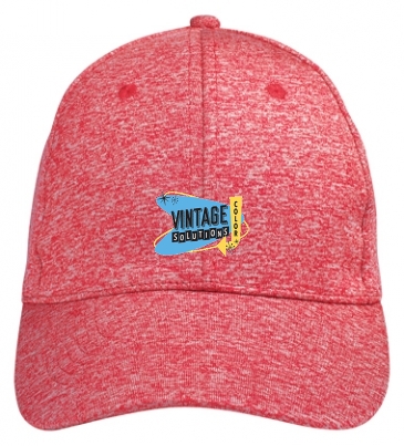 Heathered Jersey Cap_Embroidered