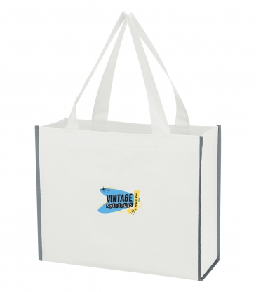 Laminated Reflective Non-Woven Shopper Bag