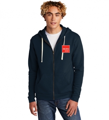 Next Level™ Unisex Beach Fleece Full-Zip Hoodie