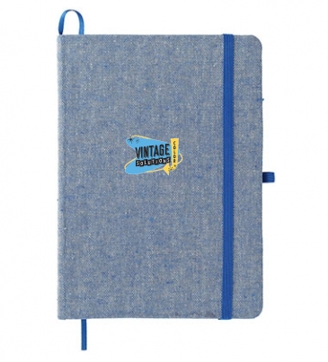 5" x 7" Recycled Cotton Bound Notebook