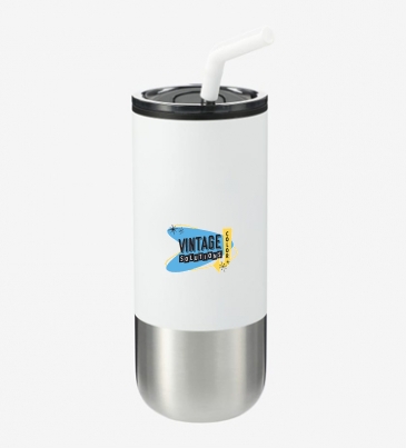 Lagom 16oz Tumbler w/ SS Straw