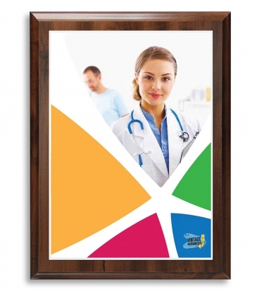 9" X 12" Full Color Plaque
