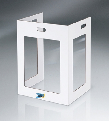 Cardboard Distancing Barrier