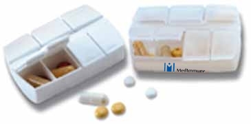 Compact 7 Day Pill Holder