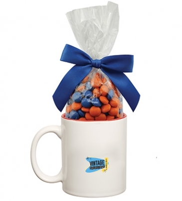 Ceramic Mug with Candy_Corporate Color Chocolates, Corporate Col