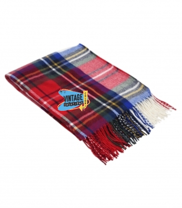 Manchester Fringed Throw Blanket