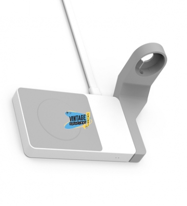 PowerPad Desktop Wireless Charger & Watch Charger Dock