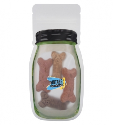 3.8 oz. Reusable Storage Bag With Dog Bones
