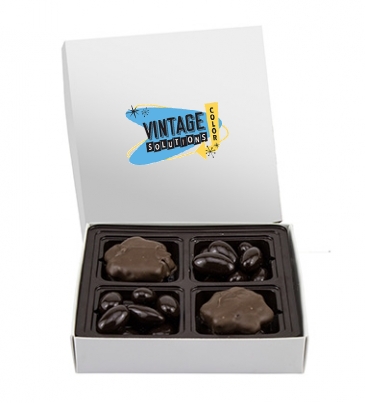 Square Custom Candy Box with Corporate Color Jelly Beans_CCA