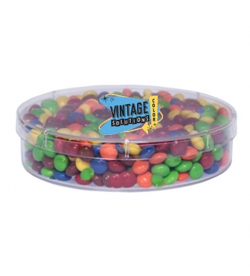 Large Round Show Piece_Colored Candy, Chocolate Littles