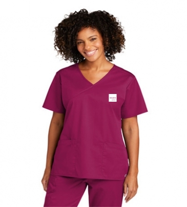 WonderWink® Women’s WorkFlex™ Mock Wrap Top